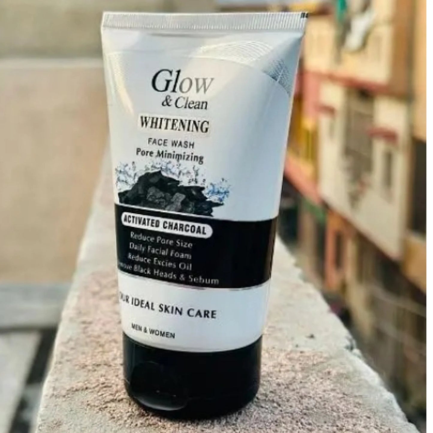 Glow & Clean Charcoal Face Wash | Deep Cleansing Oil Control & Pore Care