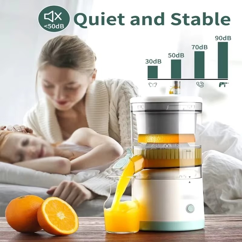 Blue and White Simple Car Rental Business Instagram Post - 7 Portable Electric Citrus Juicer | USB Rechargeable Hands-Free Fruit Extractor for Fresh Juice Anywhere - Image 3