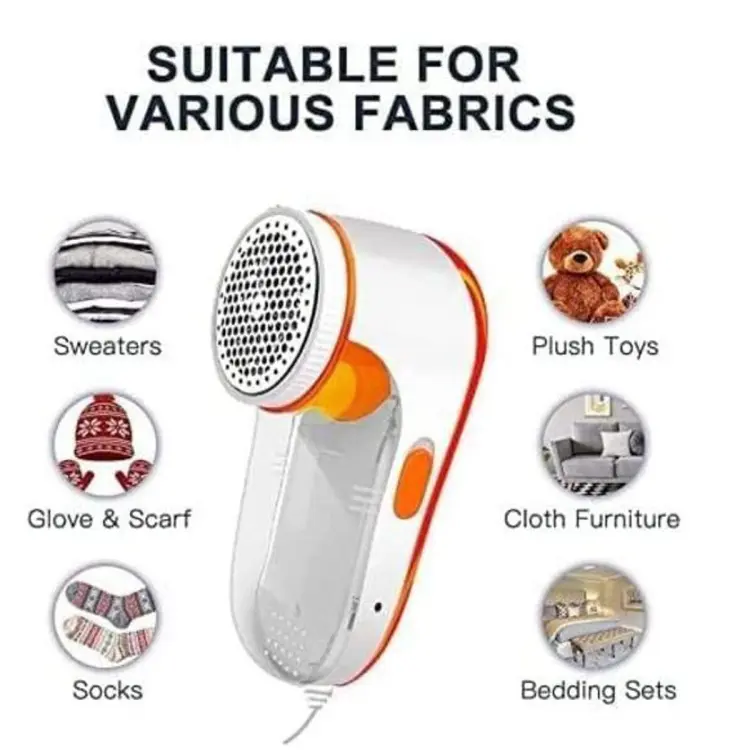 b15b22231503d5c9b936c7e333abc032_jpg_750x750_jpg_1737794973.webp Nova Electric Lint Remover NLR-208 | High Quality Fabric Shaver for Wool & Clothes | Rotary Sharp Blades - Image 2