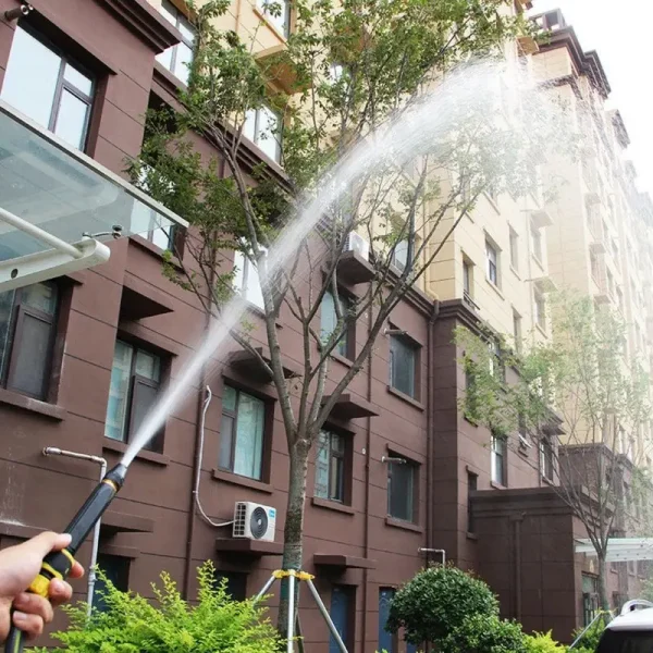 Metal High-Pressure Adjustable Nozzle Water Spray Gun | Heavy-Duty Brass Hose Sprayer for Cleaning & Watering - Image 7