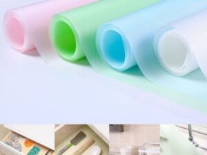 Refrigerator, Table & Drawer Mats | Shelf Liners, Washable & Waterproof (Random Colors)