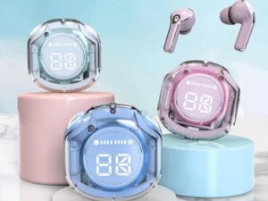 Air 39 Transparent Bluetooth Earbuds – Super Bass, ENC Noise Reduction & HD Calling | Bluetooth 5.3