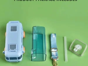 Bus Shape School Water Bottle | 500ml | With Strap | Cute & Leak-Proof | Random Color