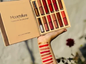 12 Pcs Mocallure Matte Liquid Lipstick Set | High-Pigment, Waterproof & Long-Lasting