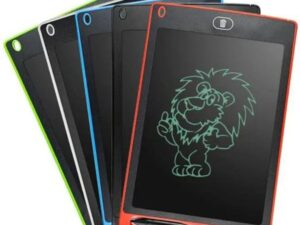 12-Inch Multi-Color LCD Writing Tablet | Top Quality | Reusable Drawing & Note-Taking Tool for Kids  | Random Colors