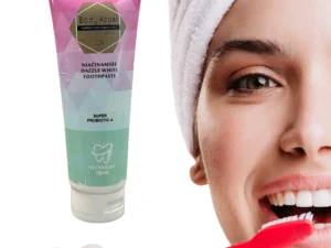 Body Accel Whitening Toothpaste | Advanced Niacinamide Probiotic Formula | 100ml