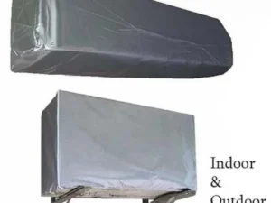 Dust Proof AC Cover Set for 1 Ton | Non-Waterproof Non-Woven Fabric | Indoor & Outdoor Protection (2 Pcs)