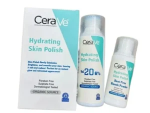 CeraVe Hydrating Skin Polish | Gentle Exfoliating & Moisturizing Face Scrub