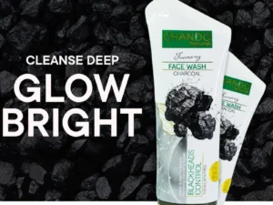 Face Wash | Chando Naturals Charcoal Blackheads Control Face Wash 100ml Daily Cleanser for Oily and Combination Skin