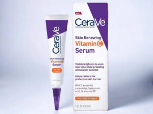 CeraVe Skin Renewing Vitamin C Serum 30ml | Brightening, Anti-Aging & Hydrating