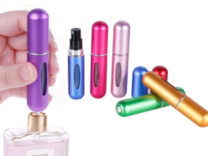 Portable Refillable Mini Perfume Atomizer | Travel-Size Spray Bottle | 5ml | Random Colors