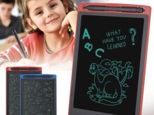 8.5-Inch Multi-Color LCD Writing Tablet  | Reusable Drawing & Note-Taking Tool for Kids | Random Colors