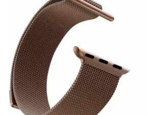 Coffee Color | Apple Watch Milanese Magnetic Loop Strap | Stainless Steel Band  | 42mm / 44mm / 45mm