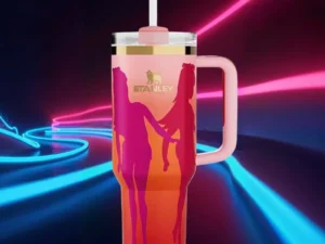 Pink Barbie Stanlay Tumbler | H2.0 Tumbler 1.18L Limited Edition Double Wall Vacuum Insulated