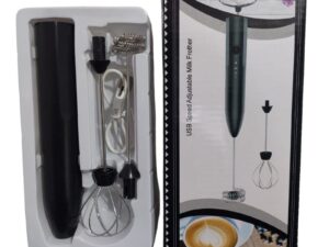 Rechargeable Electric Coffee Frother & Egg Beater | High-Speed Handheld Mixer with USB Charging