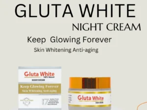 Gluta White Day & Night Cream | Whitening Anti-Aging Hydrating 50g Face Care