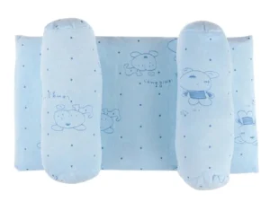 Soft Breathable Baby Pillow | Newborn Head Shaping Cushion for Flat Head Prevention
