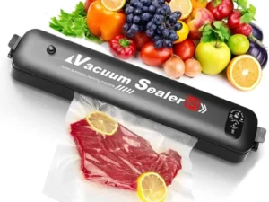 Vacuum Sealer Hand Machine ZKFK-001 | Automatic Food Sealer with 5 Vacuum Bags for Fresh Food Storage