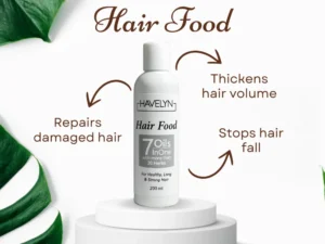 Havelyn Hair Food Oil 200ml | 7 Oils & 30+ Herbal Extracts for Strong & Healthy Hair