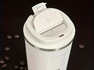 Smart Temperature Coffee Mug | 17oz Insulated Stainless Steel Travel Mug with Leakproof Lid