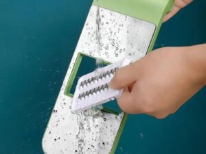 Multifunctional 5-Blade Vegetable Cutter & Grater | Stainless Steel Kitchen Tool