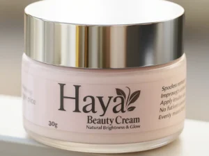 Haya Herbal Beauty Cream 30gm | Brightening & Glow Formula for Radiant Skin