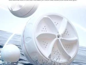 Portable USB Mini Turbo Washer | Ultrasonic Travel Washing Machine for Socks, Underwear & Dishes