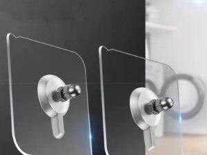4 PCs Punch-Free Screw Hanger | Non-Marking Wall Hook Stickers | Heavy-Duty Picture & Decor Holder