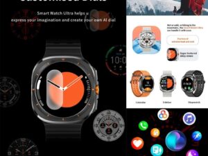 TF7 Ultra Smart Watch | Metal Body, AMOLED Display, Bluetooth Calling, Fitness & Health Tracker