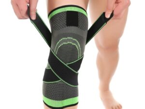 Adjustable 3D Knee Support Band with Patella Gel Pad & Anti-Slip Grip