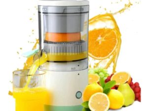 Portable Electric Citrus Juicer | USB Rechargeable Hands-Free Fruit Extractor for Fresh Juice Anywhere