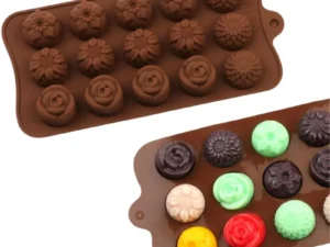 Silicone Chocolate Molds Shapes | Non-Stick Candy & Cake Making Mold for Kids & Adults | Random Shapes