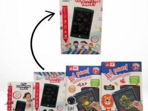 8.5-Inch Multi-Color LCD Writing Tablet | Premium Quality  | Reusable Drawing & Note-Taking Tool for Kids  | Random Colors