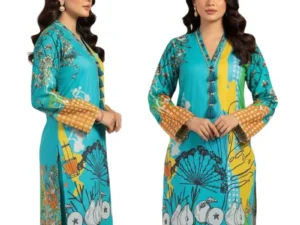 Swiss Lawn 1-Piece Shirt for Women | Trending All-Over Print | Unstitched