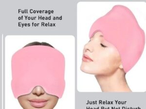 Headache Relief Gel Cap Hot Cold Therapy | Migraine, Tension & Puffy Eyes Relief