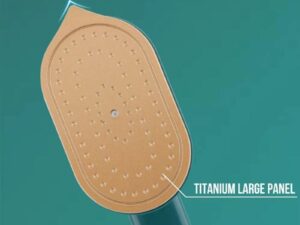 Portable Mini Steam Iron | Handheld Garment Steamer Wrinkle Remover Travel-Friendly