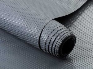 Anti-Slip Fridge & Shelf Mat | Waterproof Washable Liner for Kitchen Drawers Cabinets | Dark Grey