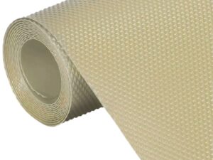 Anti-Slip Fridge & Shelf Mat | Waterproof Washable Liner for Kitchen Drawers Cabinets | Beige