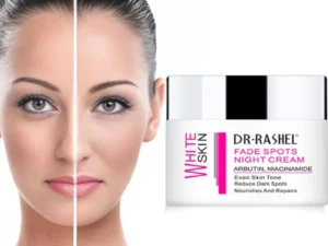 Dr. Rashel White Skin Fade Spots NIGHT Cream | Brightening & Hydrating Night Formula with Arbutin & Niacinamide | Imported
