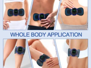 EMS Butterfly Portable Neck Massager | Mini Full-Body Muscle Relaxer