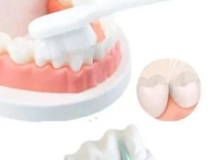 Nano Toothbrush with Travel Case | Ultra Soft Micro-Nano Bristles | For Sensitive Gums, Adults & Kids | Pink