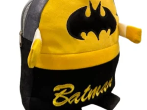 Cute Plush Batman Character Backpack | Stuffed School Bag & Gift for Kids