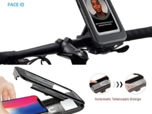 Waterproof Bike Phone Holder 360° Rotation | Handlebar Mobile Mount for Bicycle & Motorcycle