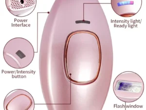 IPL Laser Hair Removal Device for Home Use | Permanent Hair Reduction Epilator | Painless Body Hair Remover
