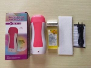 3-in-1 Wax Heater Machine for Hair Removal | Cartridge Wax Warmer + Wax Cartridge + Wax Strips