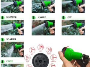 Magic Expandable Hose Pipe 50FT | Lightweight, Tangle-Free | 7-Mode Spray Gun