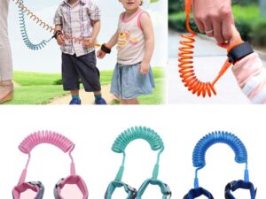 Anti-Lost Wrist Link for Kids | Child Safety Harness Strap for Travel, Parks & Crowded Areas