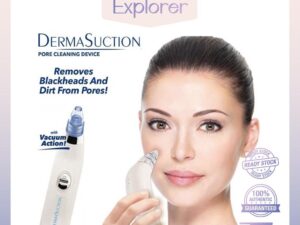 Blackhead Removal Machine | Derma Suction 3 In 1 Black Head Remover Machine | Acne Pimple Pore Cleaner Vacuum Suction Tool