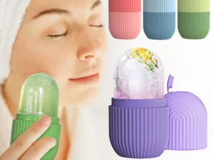 Reusable Facial Ice Roller for Face & Body | Shrinks Pores, Soothes Skin & Enhances Glow | Random Color