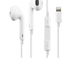 Genuine Certified Apple iPhone Handsfree | Wired Lightning Earphones | Deep Bass & Clear Sound | White